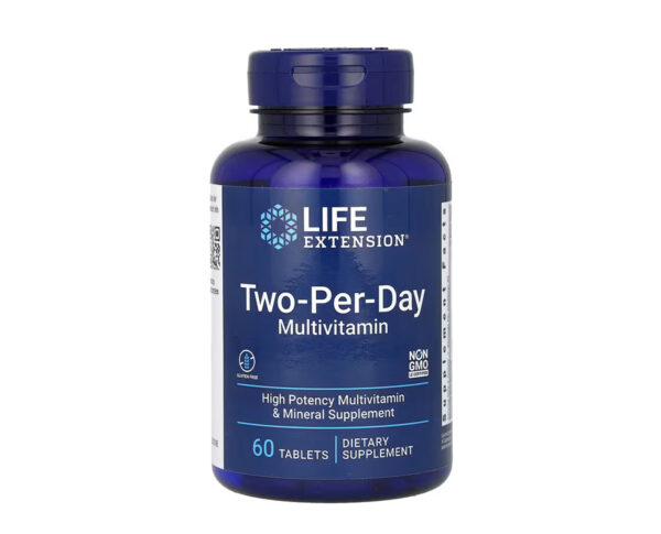 Life Extension, Two-Per-Day Multivitamin, 60 Tablets